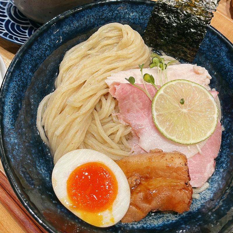 特製鰹昆布水醤油つけそば(中華そば 麒麟)
