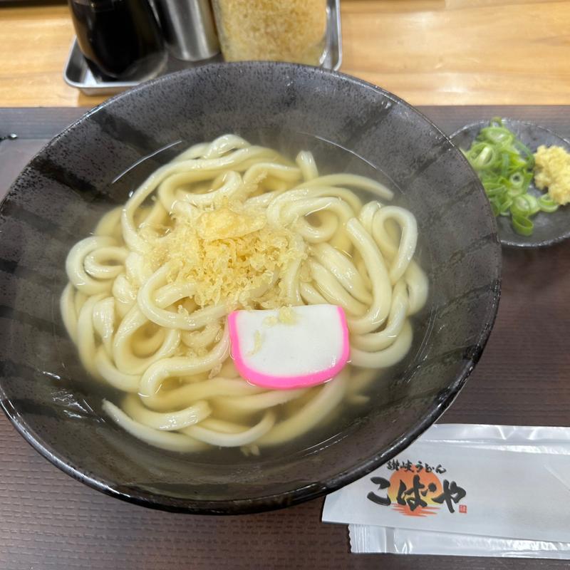 釜かけうどん(讃岐うどん こばや)