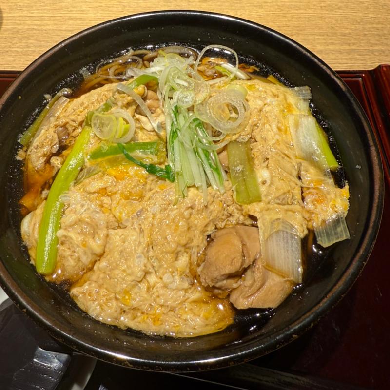 親子そば(つゞらお 新百合ヶ丘エルミロード店)