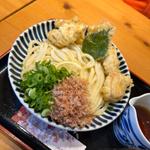 鶏天ぶっかけ冷(松山 力みなぎる完全無欠うどん 空太郎 （ウドンクウタロウ）)