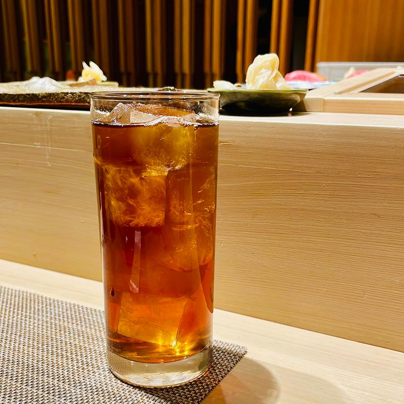 ウーロン茶(意気な寿し処 阿部 青山店)