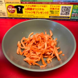 紅生姜(ラーメン山岡家 南2条店)