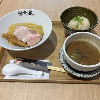 濃厚魚介つけ麺と鯛めし