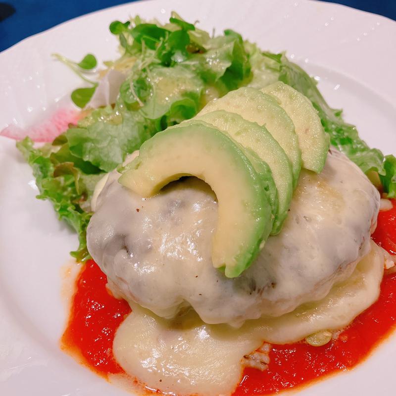 アボガドチーズハンバーグ(不二家レストラン 池袋東武店)