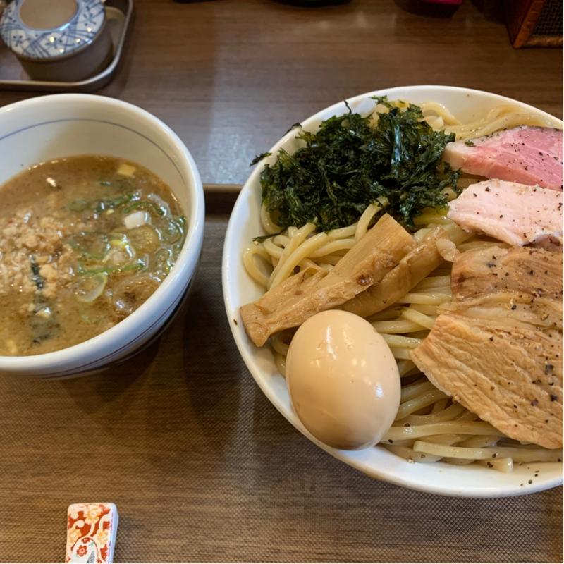 特製つけ麺（大盛り）(つけめんさなだ)