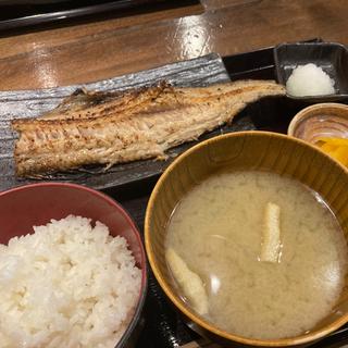 トロほっけ味噌焼き定食(しんぱち食堂 神楽坂店)