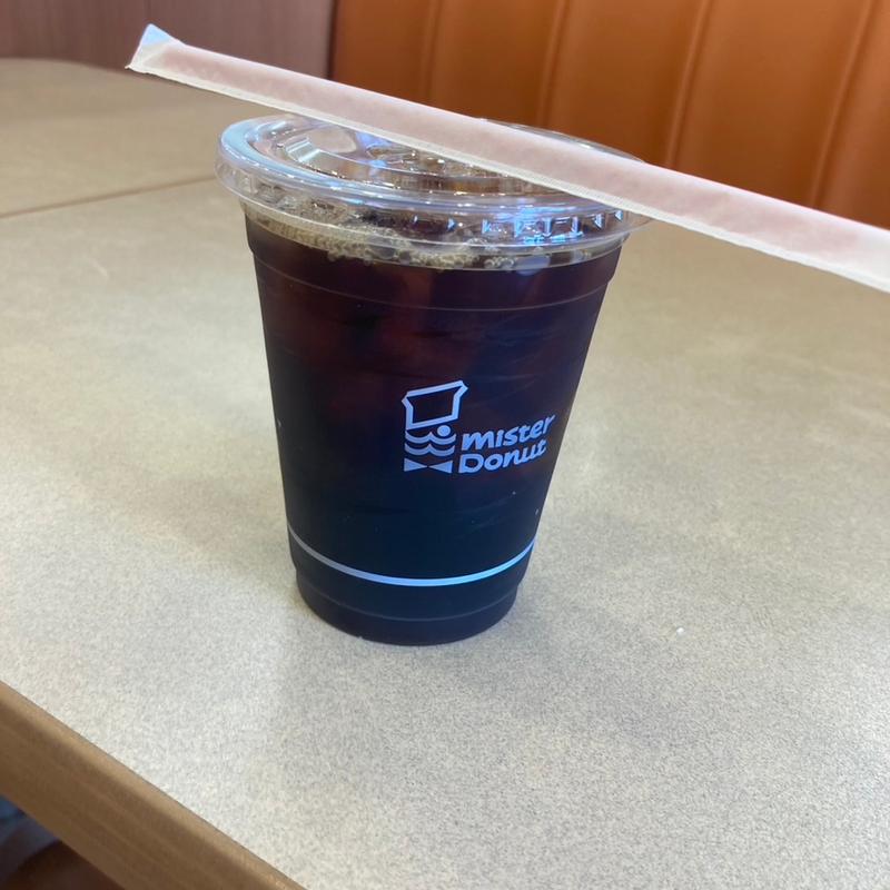アイスコーヒー(ミスタードーナツ ヨークベニマル鹿沼ショップ （mister Donut）)