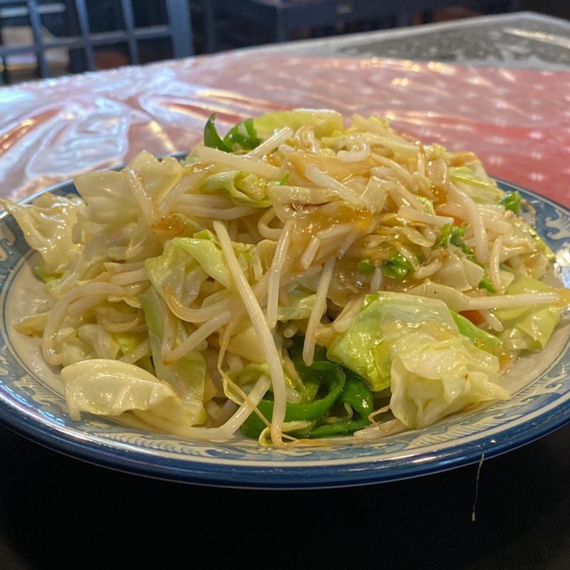 野菜炒め(中華飯店 有明)