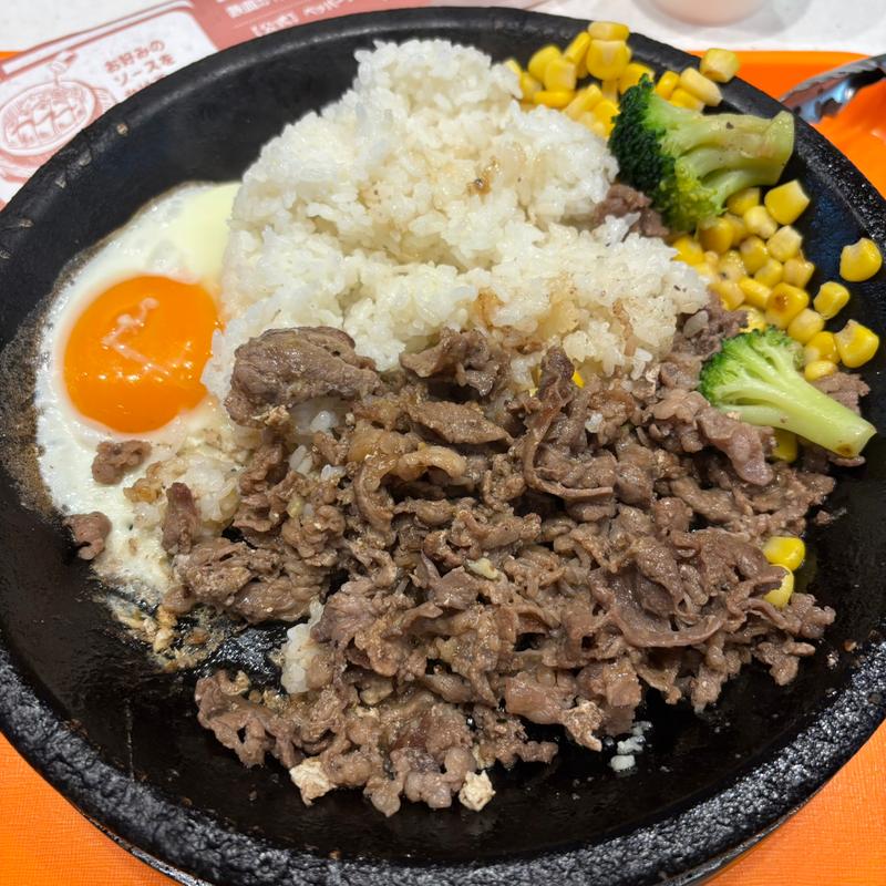 牛肉ランチ1.5倍(ペッパーランチ 錦糸町南口店 （Pepper Lunch）)