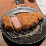 千葉、恋する豚、特上ロース定食 200g(とんかつ ここまでやるか。)