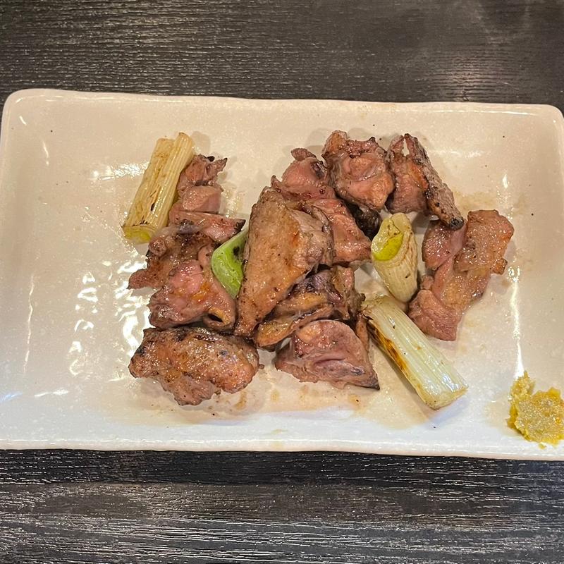 親鶏もも炭火焼(小)(ぢどり亭 福島店)