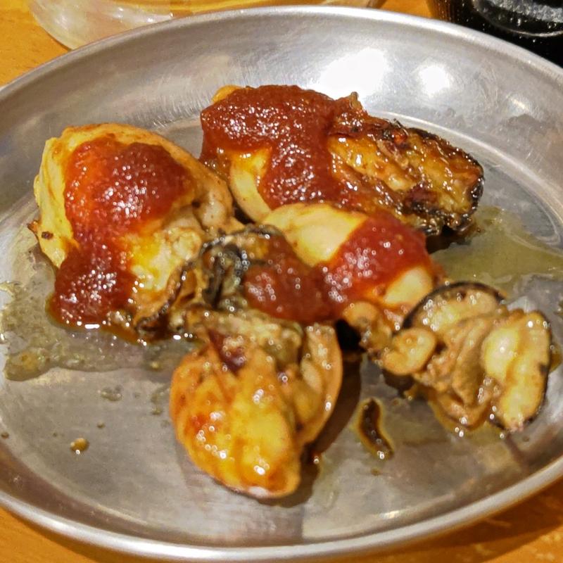 牡蠣(大阪西成もつ肉商店)