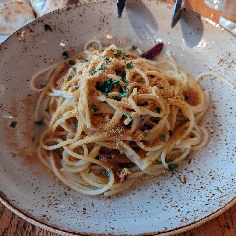 カラスミのペペロンチーノ(アモーレ 木屋町)