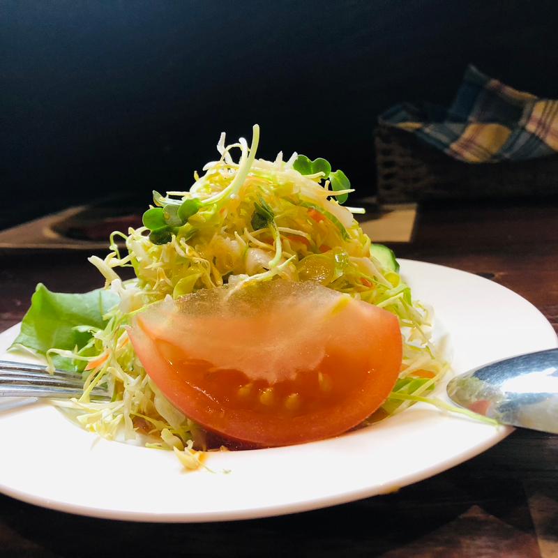 ランチサラダ_カリーランチ(スリランカ かごしま )