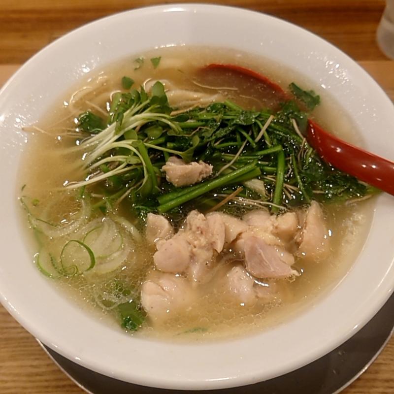 塩芹そば(麺や七彩)