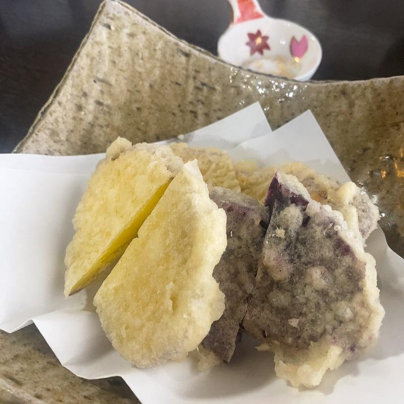 さつまいも天ぷら(蕎麦処 多賀 （たが）)