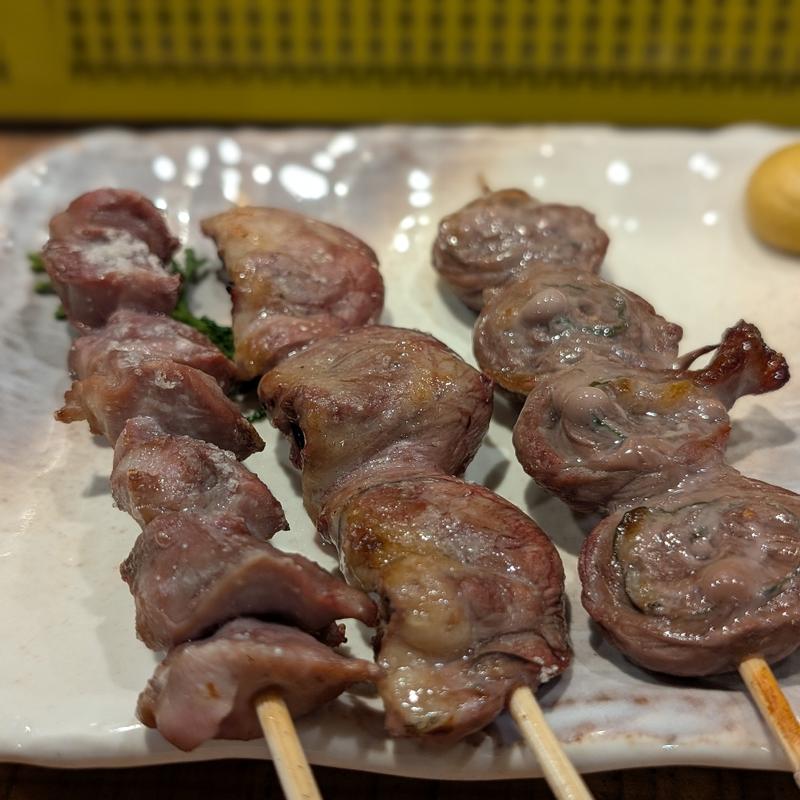 焼鳥盛り合せ5本(鳥陣)