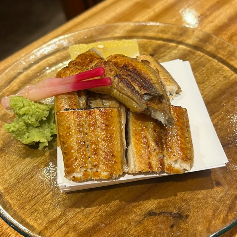 うなぎの白焼き(うなぎ処 おおいた川)