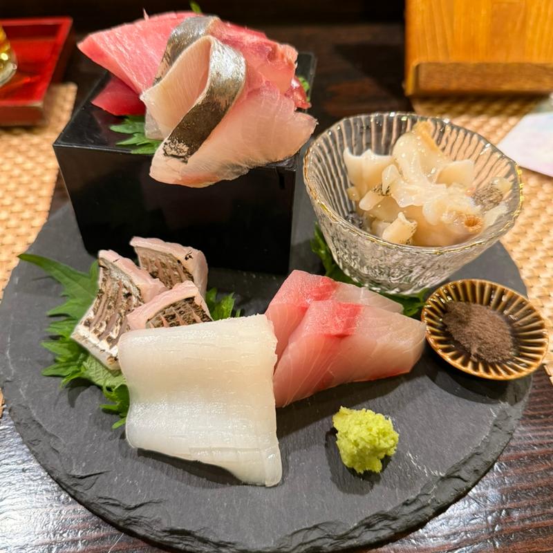 刺身盛り合わせ(かっぱ寿し )