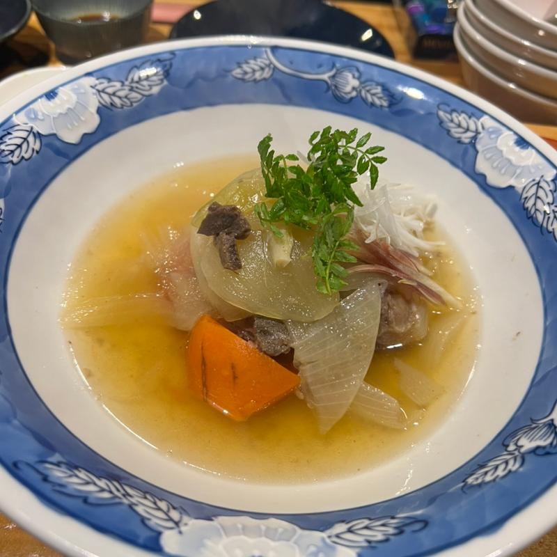 牛すじ煮込み(うなぎ処 おおいた川)