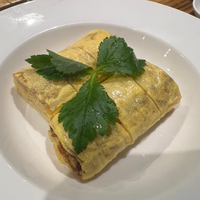 だし巻き玉子(うなぎ処 おおいた川)