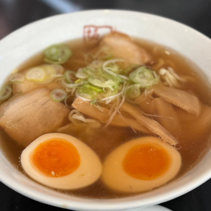 味玉ラーメン(喜多方ラーメン坂内 日立鮎川店)