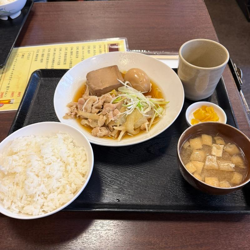 日替わり　玉子付肉豆腐定食(ニュー浅草本店 )