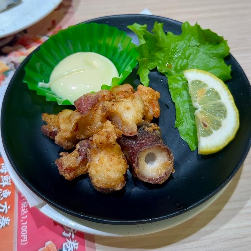 たこの吸盤唐揚げ(すし銚子丸 亀戸店)
