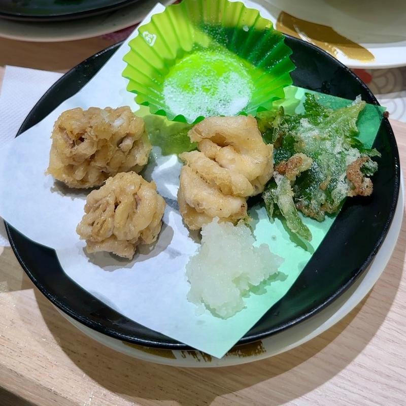 白子の天ぷら(すし銚子丸 亀戸店)
