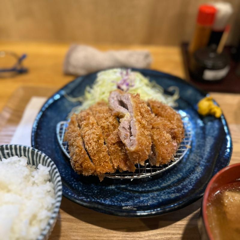 肩ロースカツランチ(篁 たかむら)