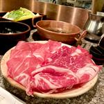 牛豚ミックス定食(シングル)(しゃぶ亭 心斎橋店)