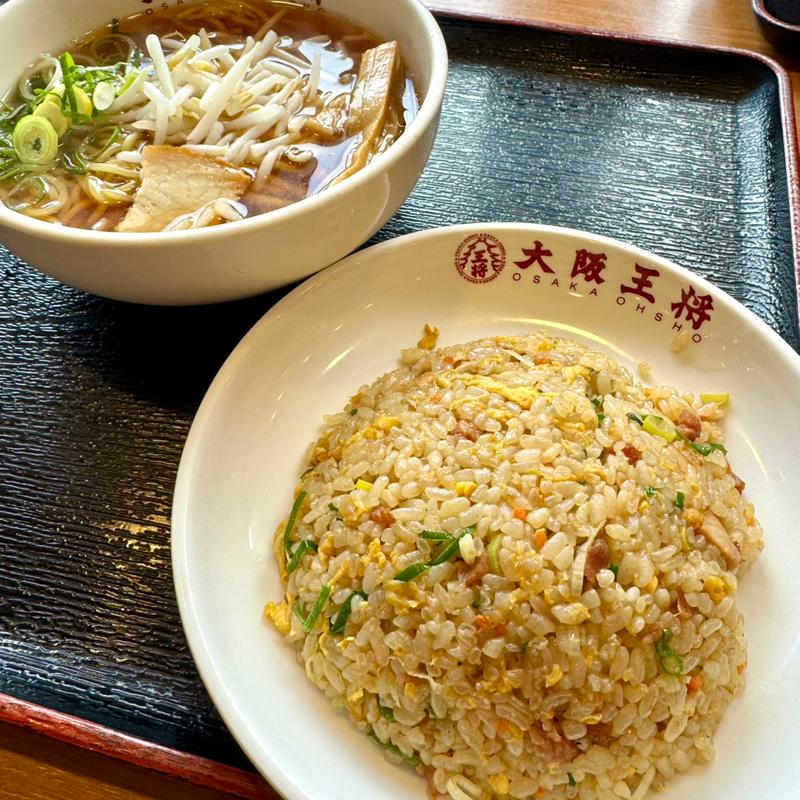 ハーフセット(大阪王将 高槻南店)