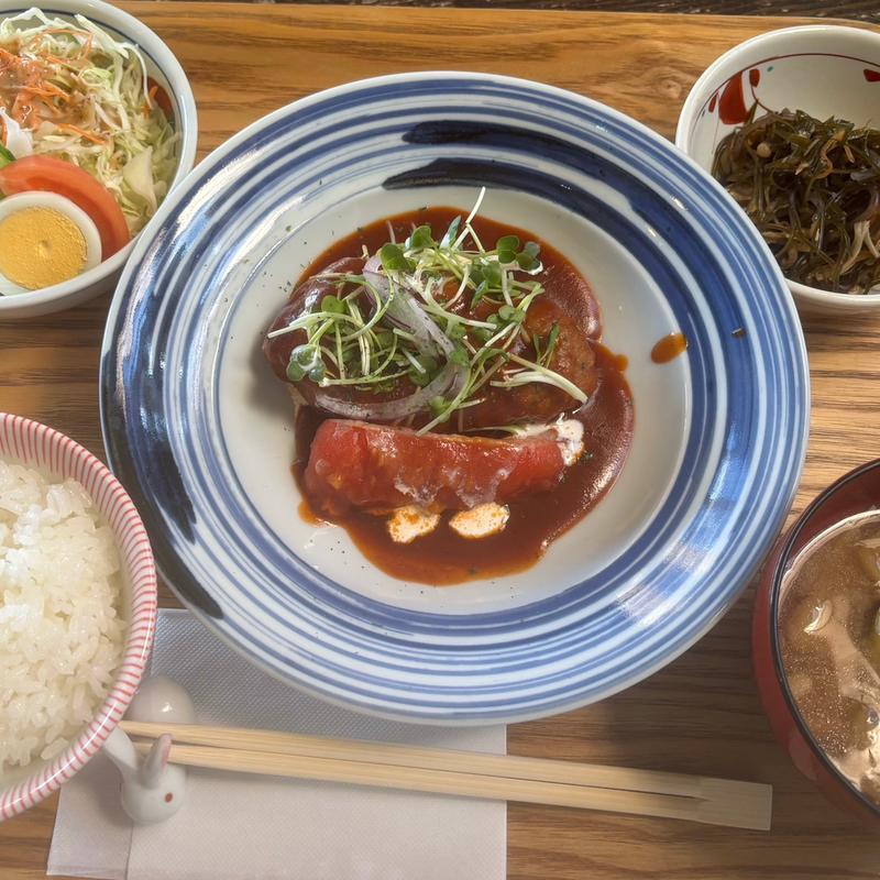 デミグラスハンバーグランチ(ミセスワイ)