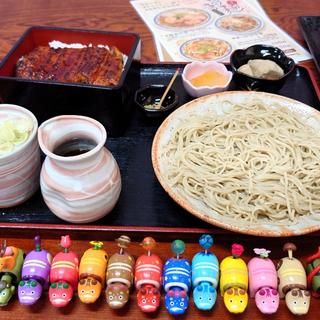 そばとうな重のセット