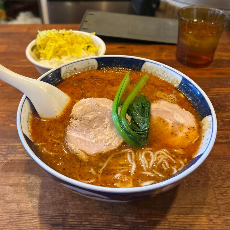 だあろうだんだんめん中辛(支那麺 はしご 銀座八丁目店 （しなめんはしご）)
