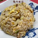 半チャーハンとラーメン(亀有飯店)