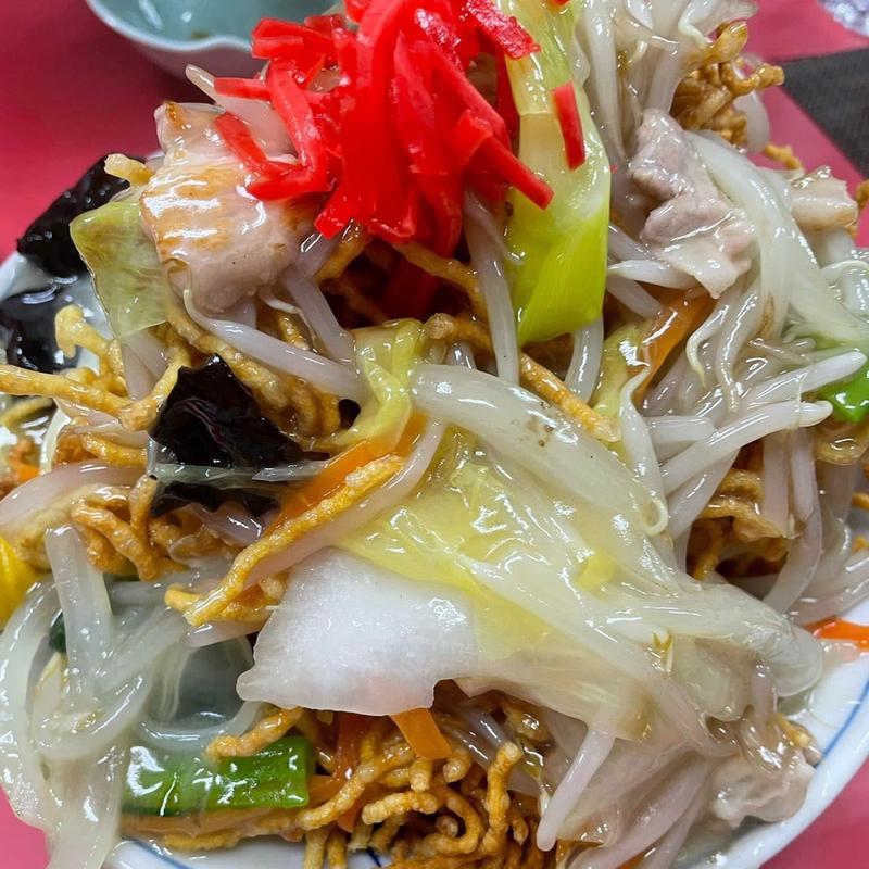 かた焼きそば(亀有飯店)