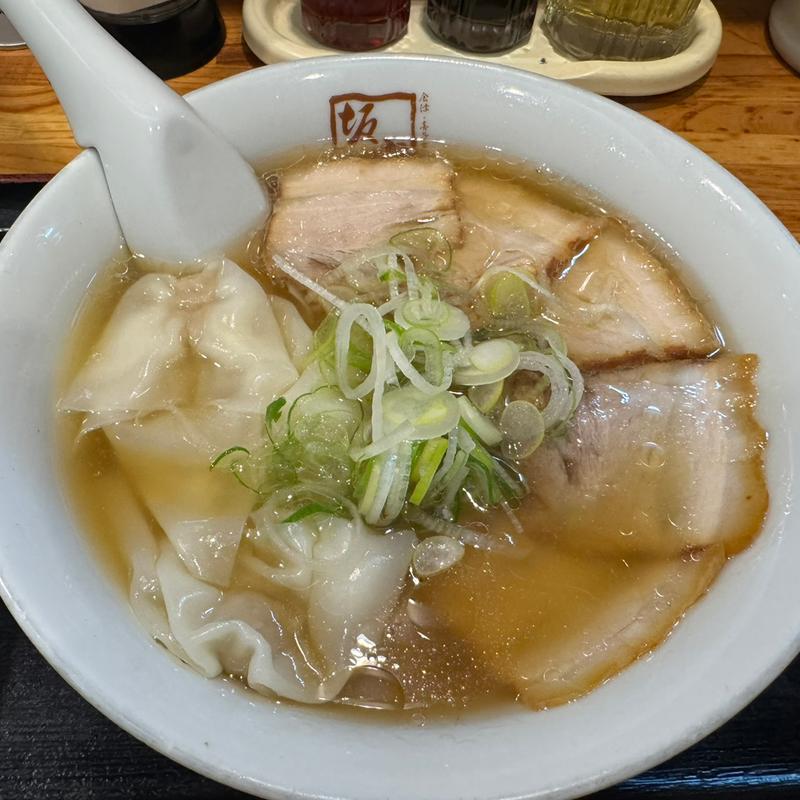 喜多方ワンタン麺(喜多方ラーメン 坂内 歌舞伎町店)