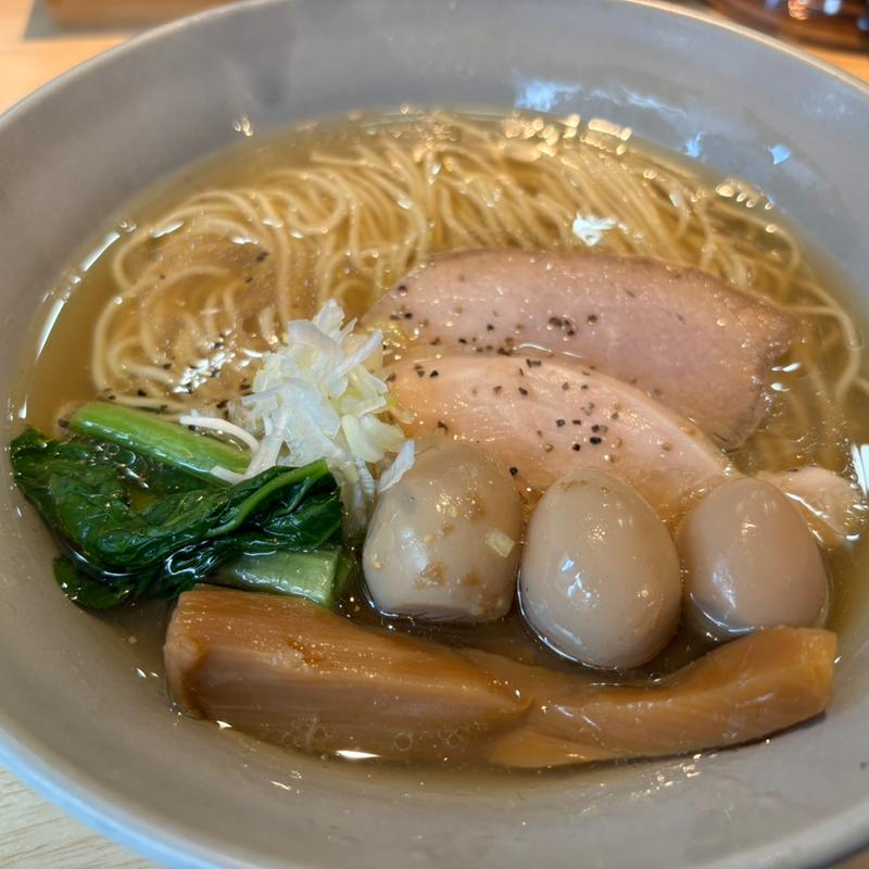 特製らーめん•塩•うずら増し(comorebi RAMEN HOUSE)