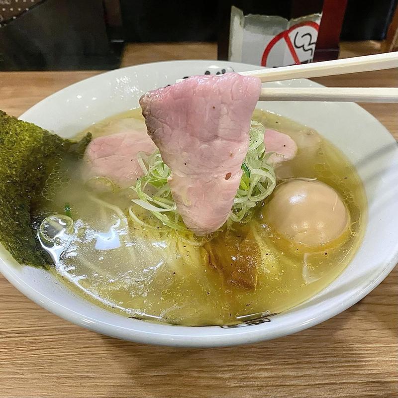 塩ラーメン(麺屋丈六 キーノ和歌山店)