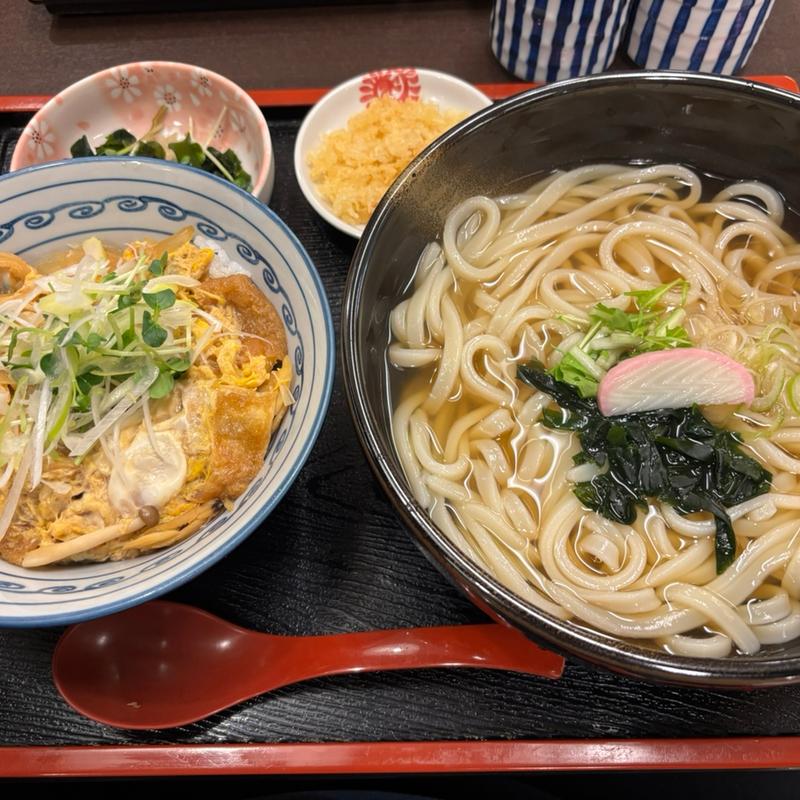 あさり丼セット(うどん市 柏の葉店)