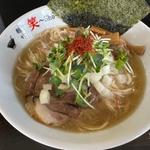 煮干し塩らーめん(麺や 笑 ～sho～)