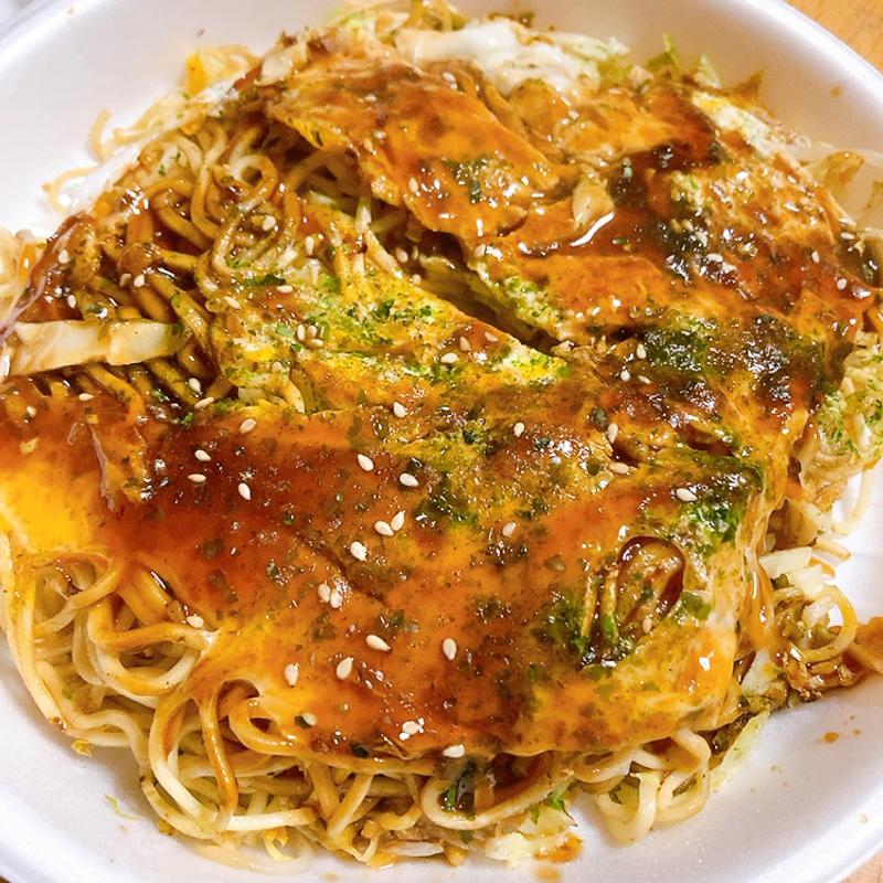 とろ玉納豆　そば入り(もも家)