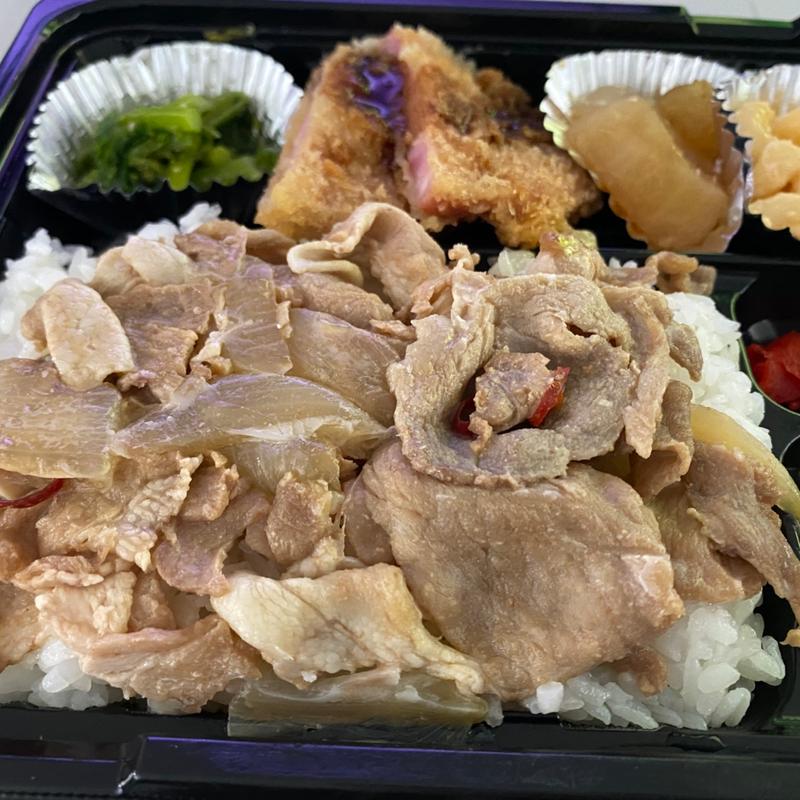 豚しょうが焼きのせ弁当(大吉本店)