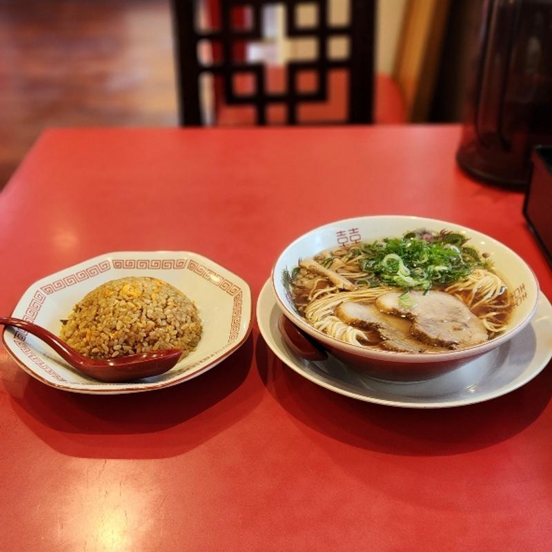 半チャーハン定食(中華そば ふじい )