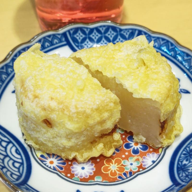 貝出汁沁み大根天(めのじ)