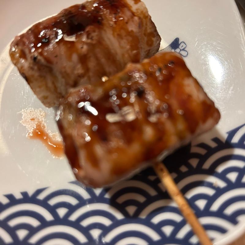 豚長芋巻きたれ(焼鳥・串カツ＆飲み放題 たま南1条店)