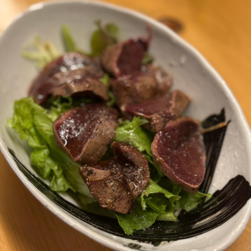 牛レバー(旬肴酒場 板火)