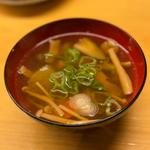 けんちん汁(旬肴酒場 板火)