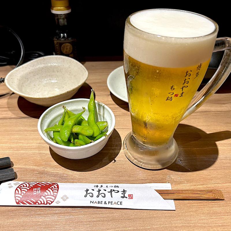 お通し(博多もつ鍋 おおやま 仙台)